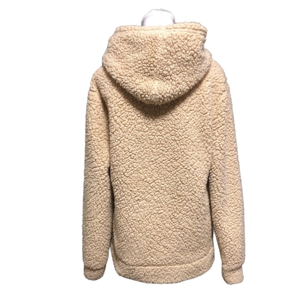 Brooklyn Cloth Beige Hoodie Sweater - Picture 4 of 8